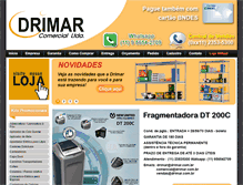 Tablet Screenshot of drimar.com.br